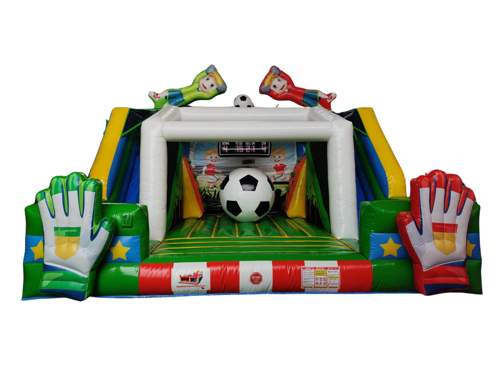 ¿Fiesta Futbolera a la Vista? Marca un Golazo con el Hinchable "Penaltis Porteros Grandes"