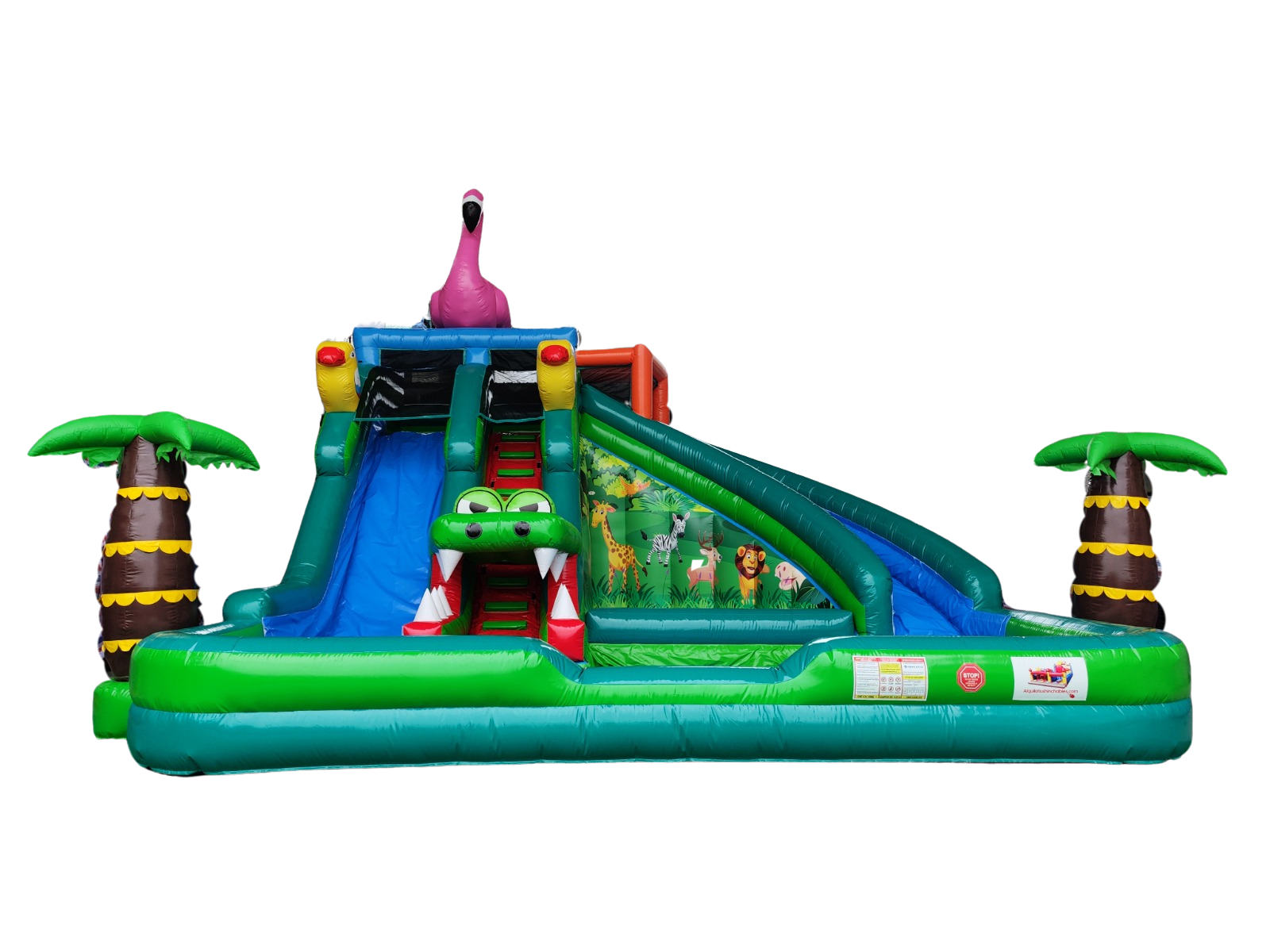 Alquiler de Castillos Hinchables Acu&aacute;ticos para verano y fiestas de agua