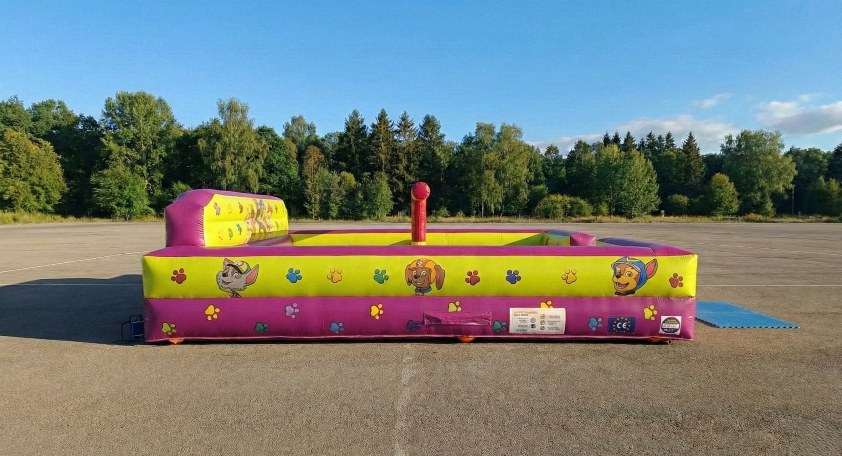 Barredera infantil tem&aacute;tica Paw Patrol para cumplea&ntilde;os en Madrid