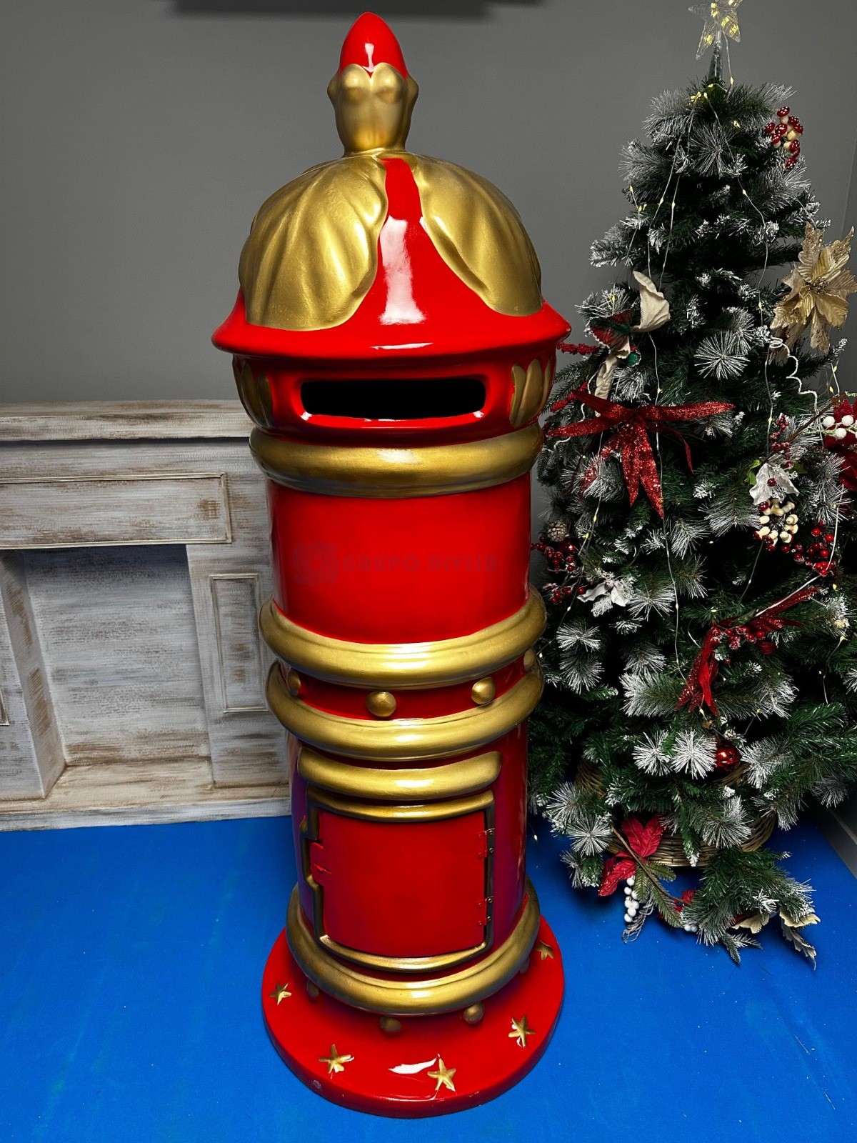 ATREZZO BUZON NAVIDAD ESPECIAL FIBRA VIDRIO (12)