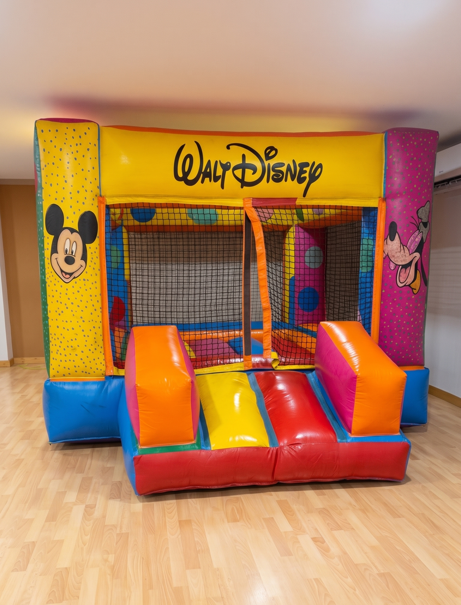 CASTILLO HINCHABLE CASITA DISNEY (CASITA DE BOLAS )