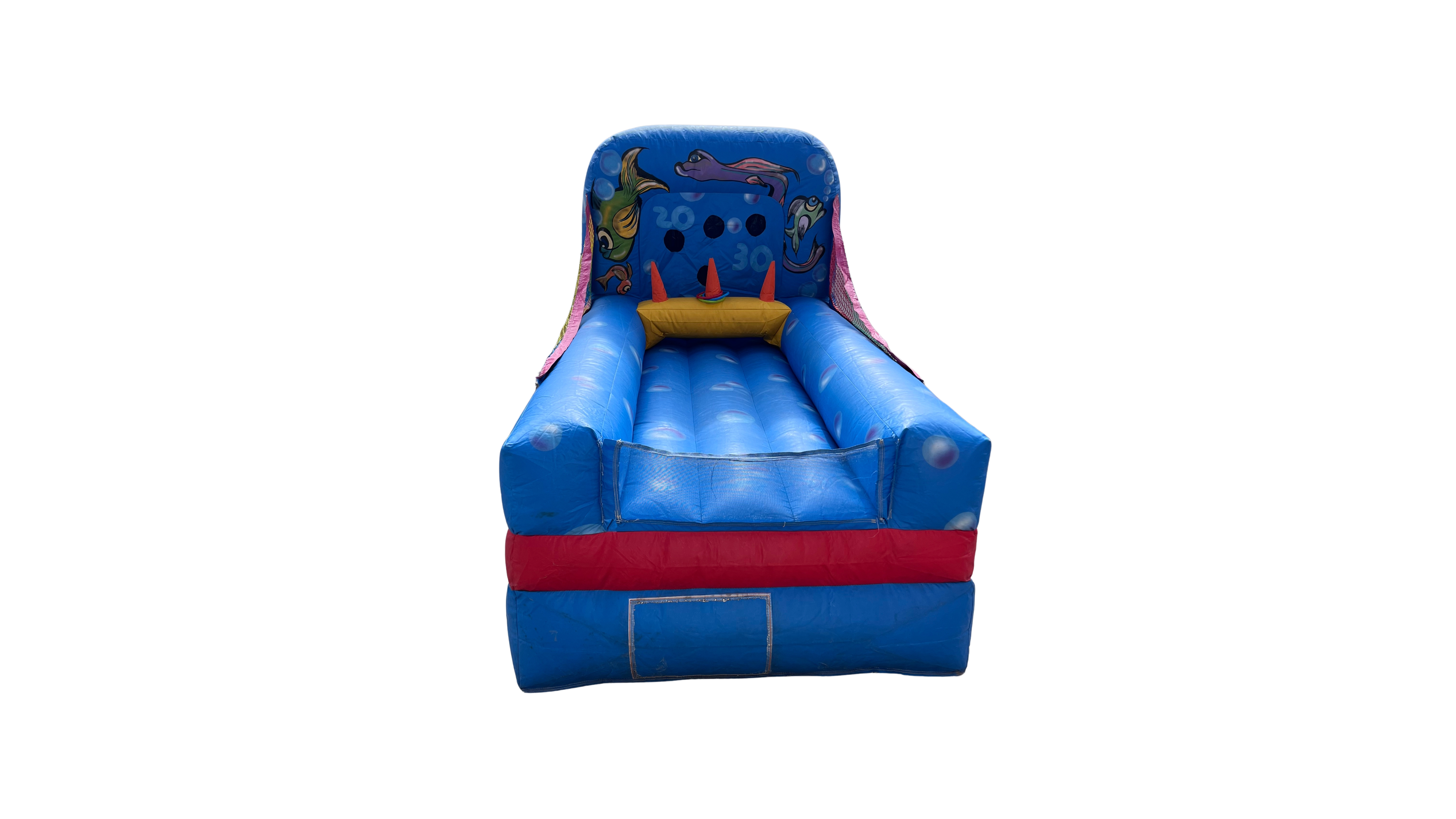 CASTILLO HINCHABLE MESA DE JUEGO HINCHABLE - TIRO CON AROS
